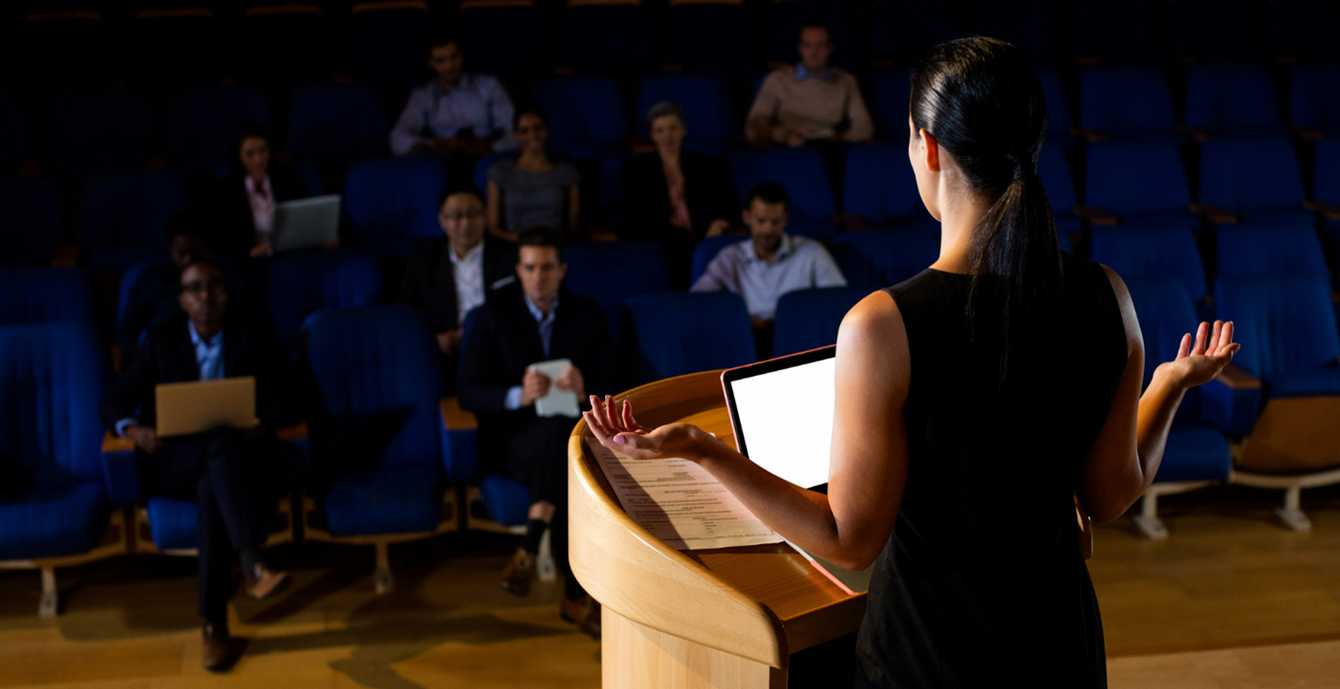 People sharing an event experience